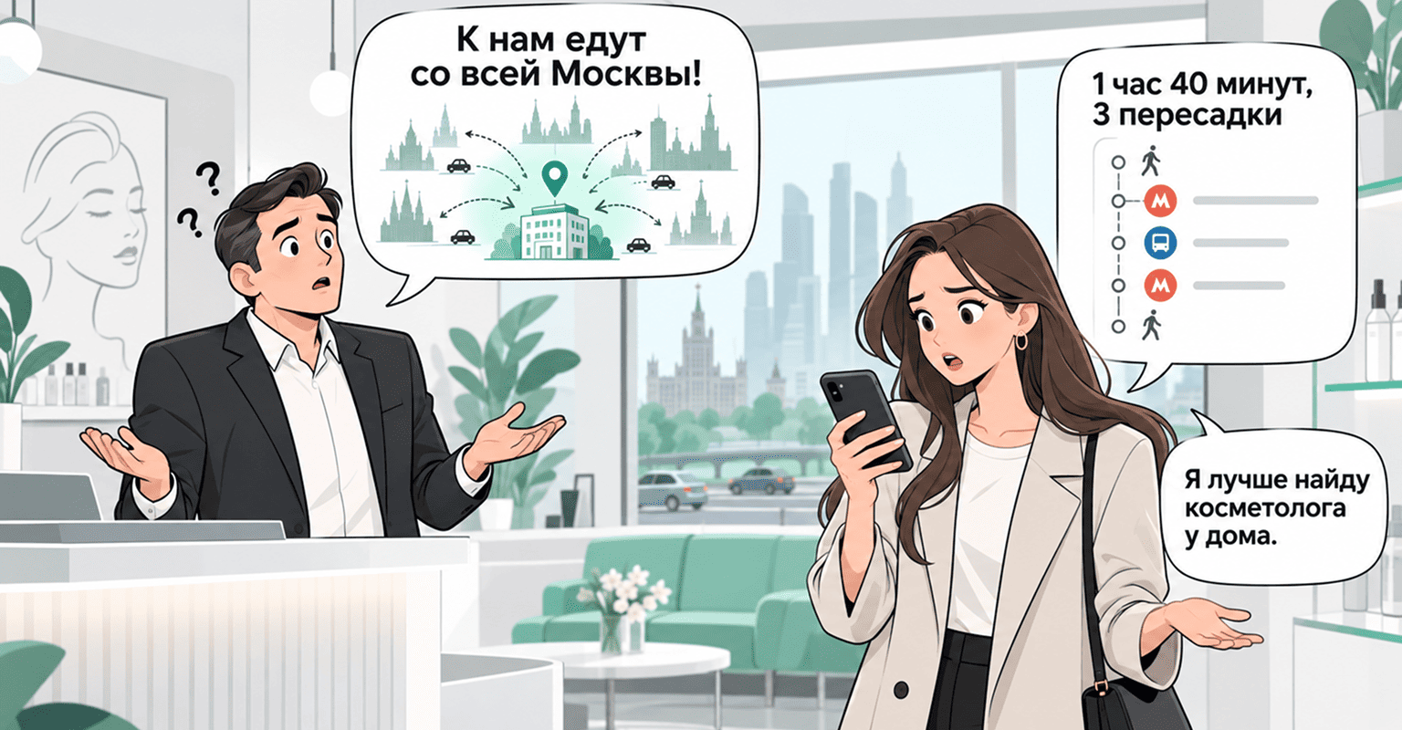 Геозависимые запросы